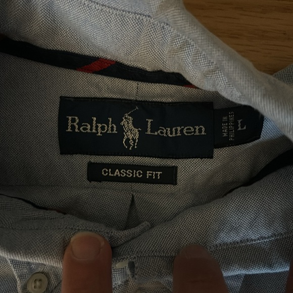 Ralph Lauren men’s large button down! - Picture 4 of 5